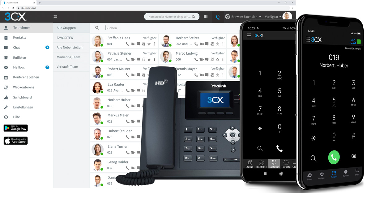 3CX VoIP Telefonanlage - Professionelle Telefonielösungen von FIVO e.U.